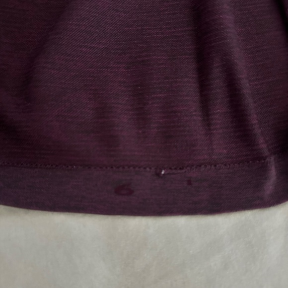 Womens Lululemon purple swiftly tech racerback hip length tank top size 6 - Picture 3 of 3